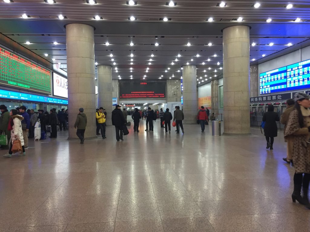 Buying China Train Tickets at the Station Counter