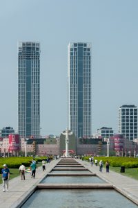 Xinghai Square and seaside open space in Dalian, Liaoning