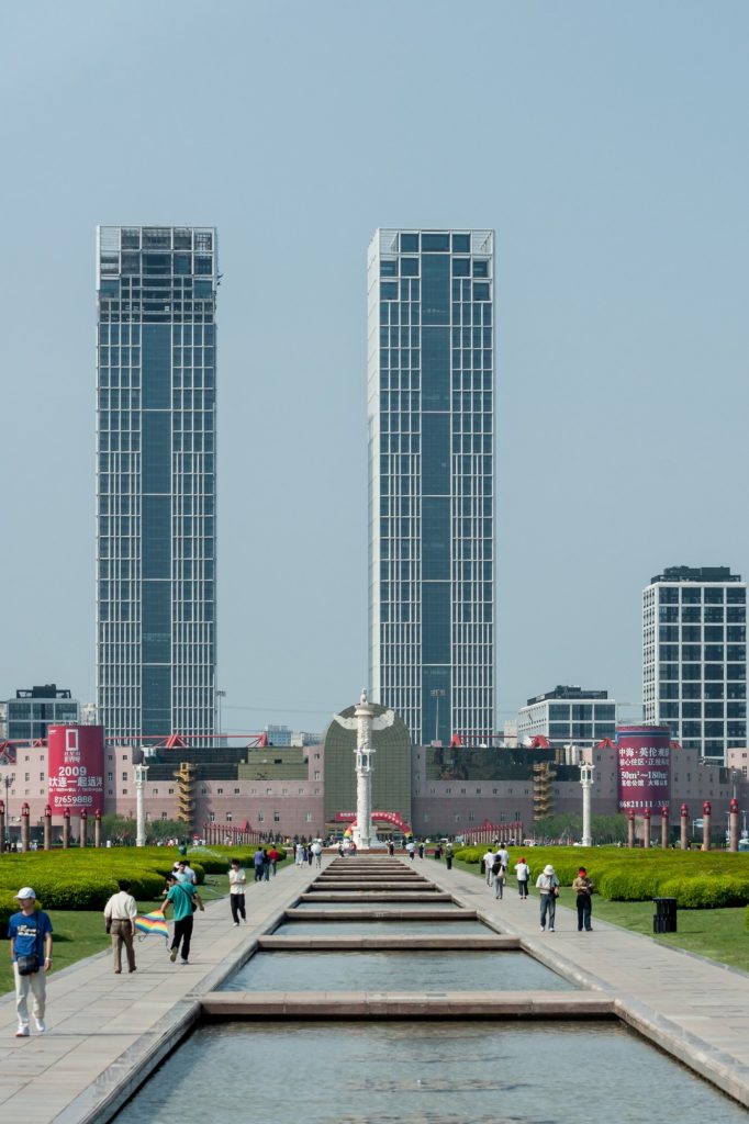 Xinghai Square and seaside open space in Dalian, Liaoning